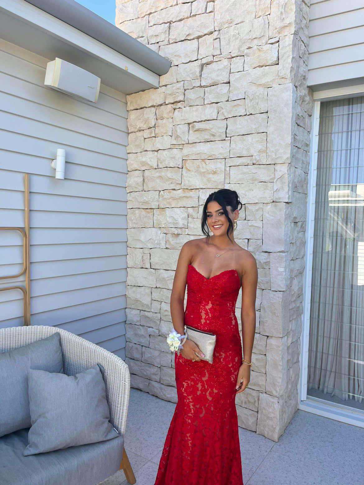 Jovani Gown Red