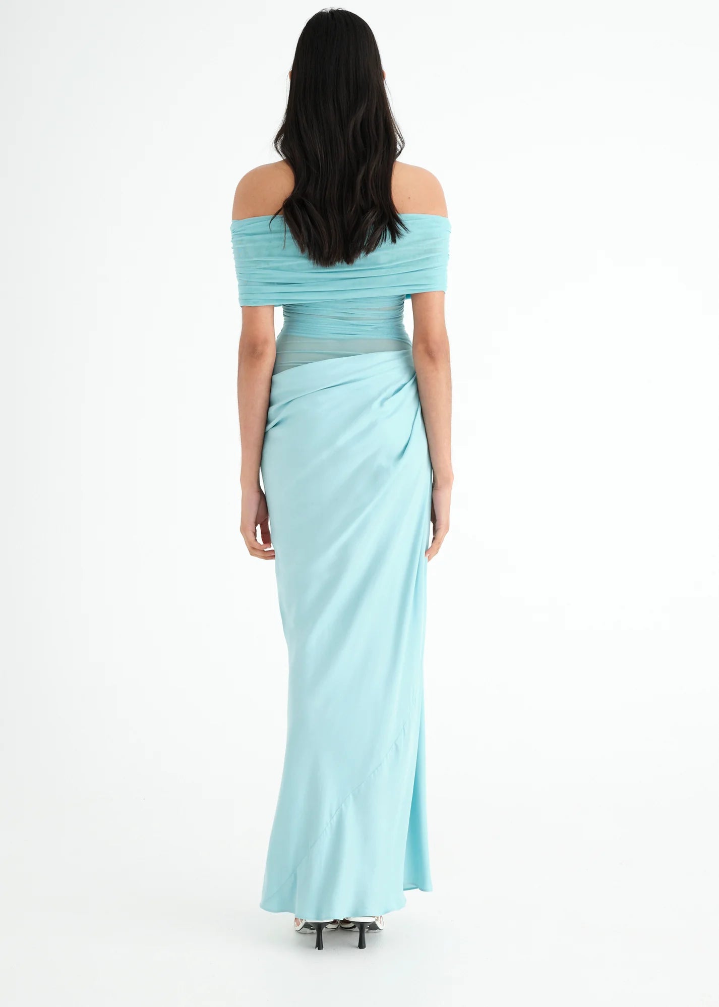 Benni Nico Gown Aqua