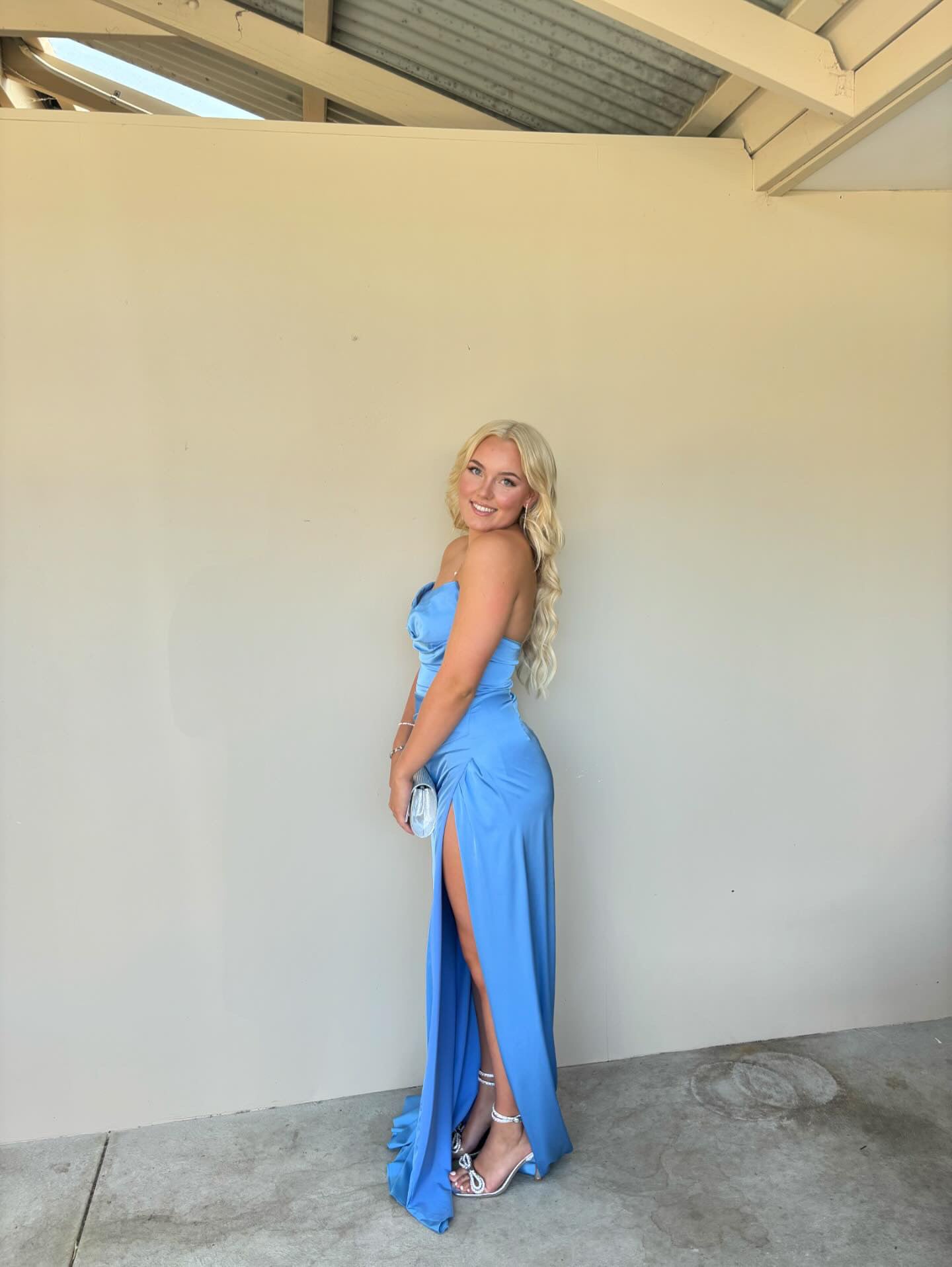 Abyss By Abby Lisbon Gown Powder Blue