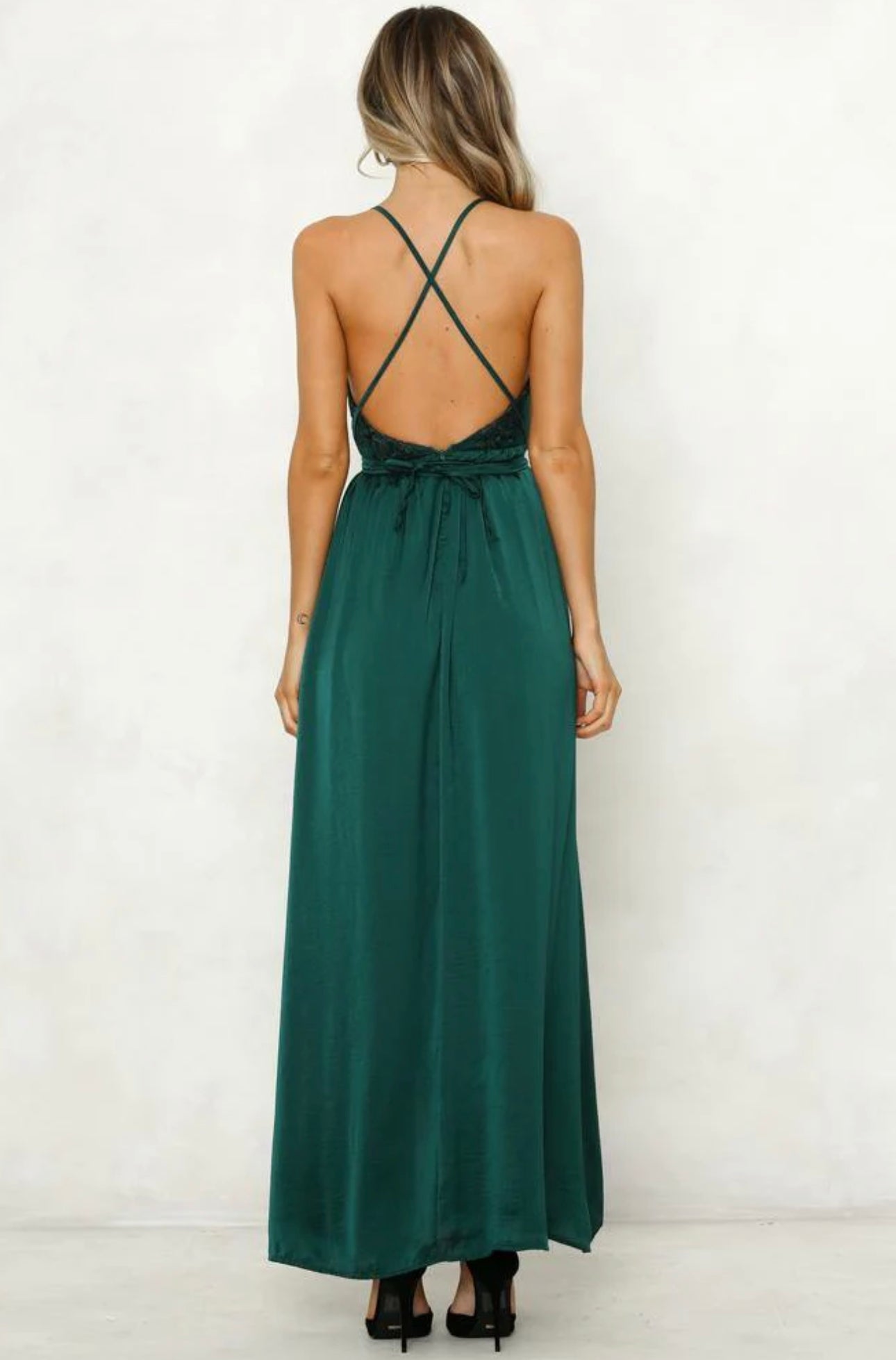 Hello molly hotsell green maxi dress